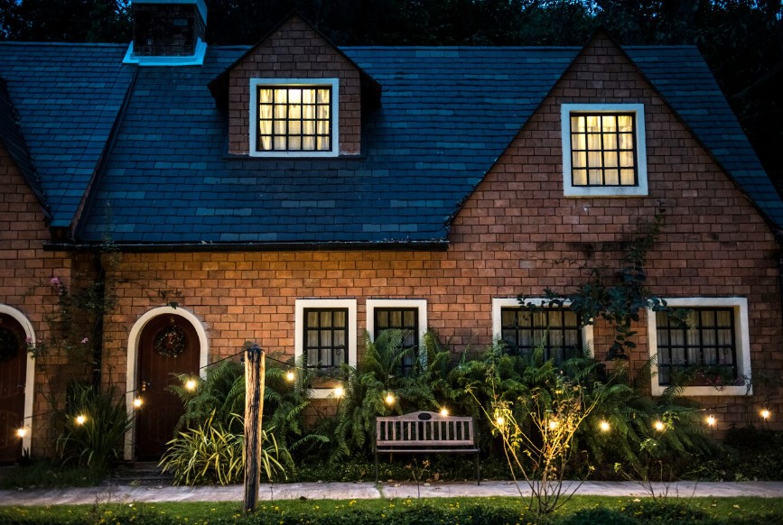 Casa no alto do morro